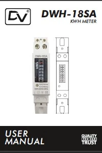 Manual DWH-18SA
