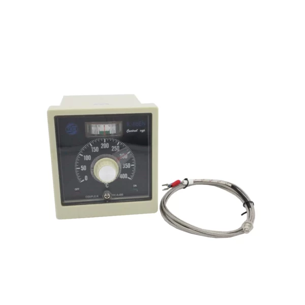 ANALOG TEMPERATURE CONTROL 0-400C 96X96 / TEW+COUPLE M6