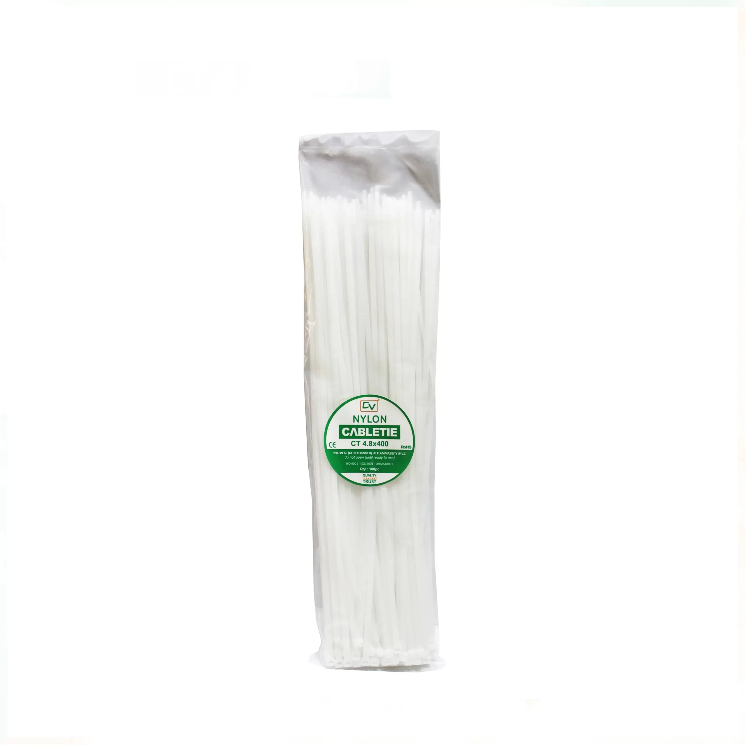 CABLE TIE 4.8X400 CT4.8X400 WHITE