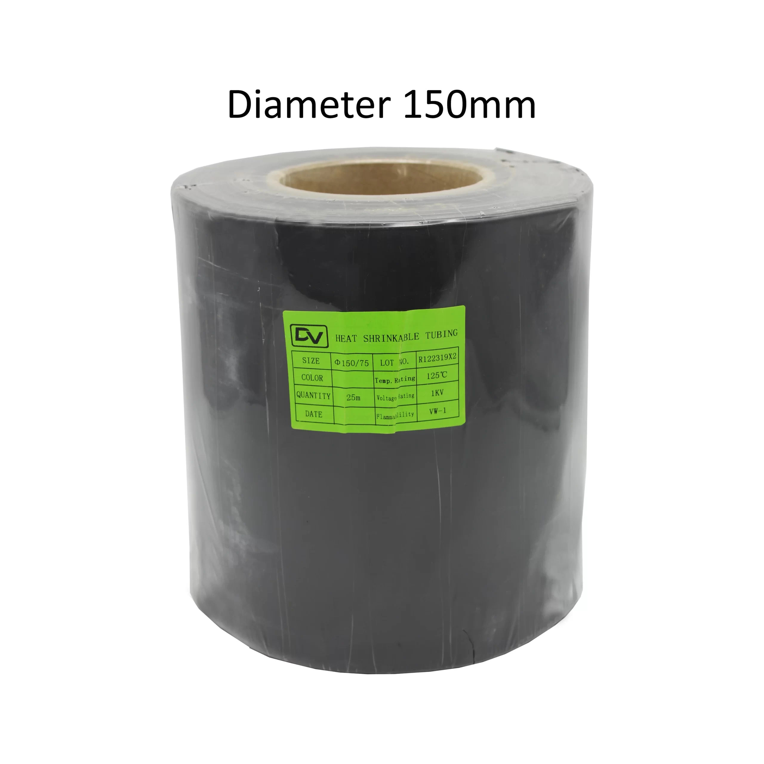 HEATSHRINK 150MM DHS-150 BLACK