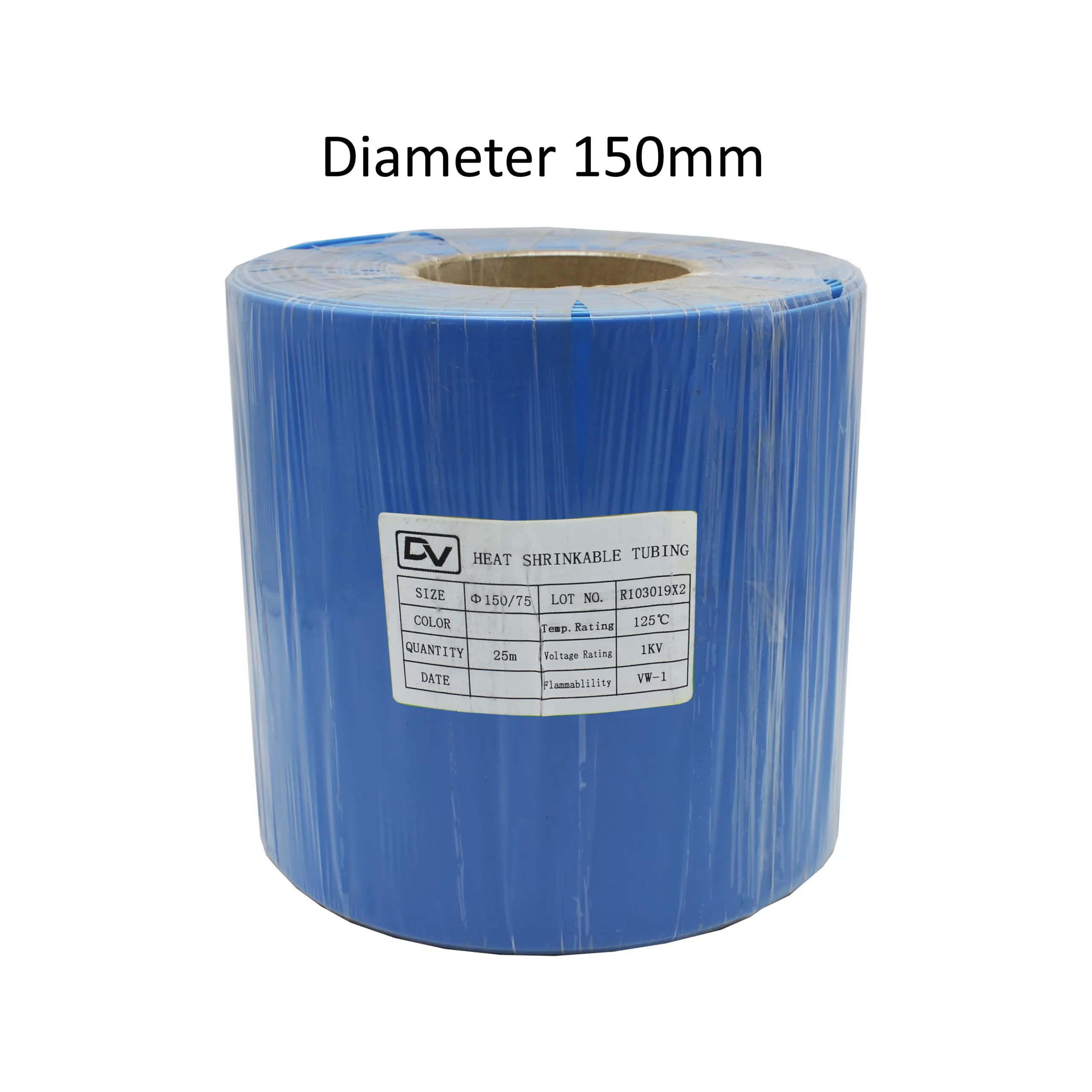 HEATSHRINK 150MM DHS-150 BLUE