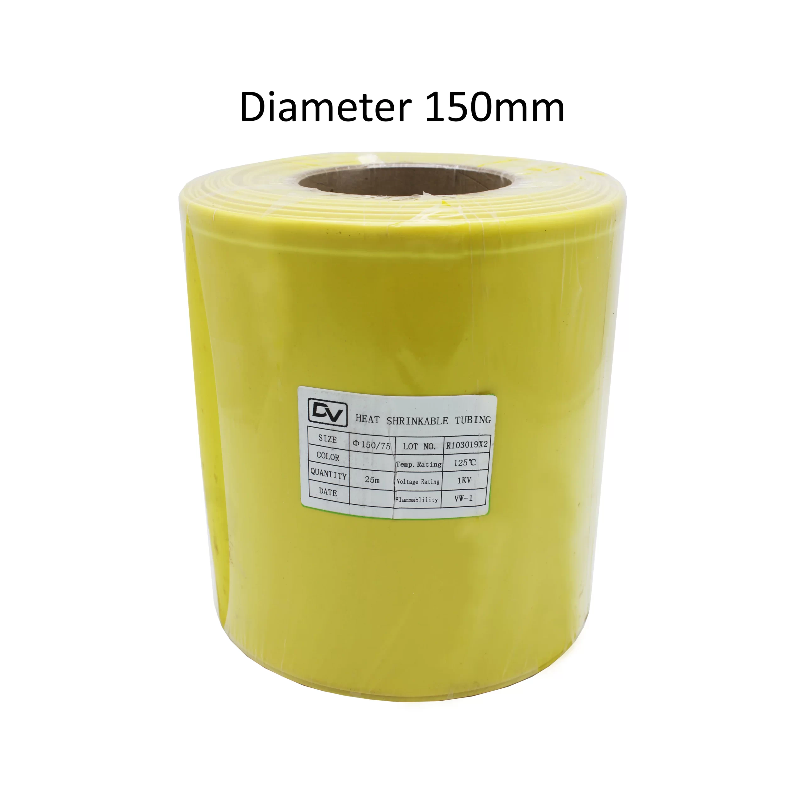 HEATSHRINK 150MM DHS-150 YELLOW