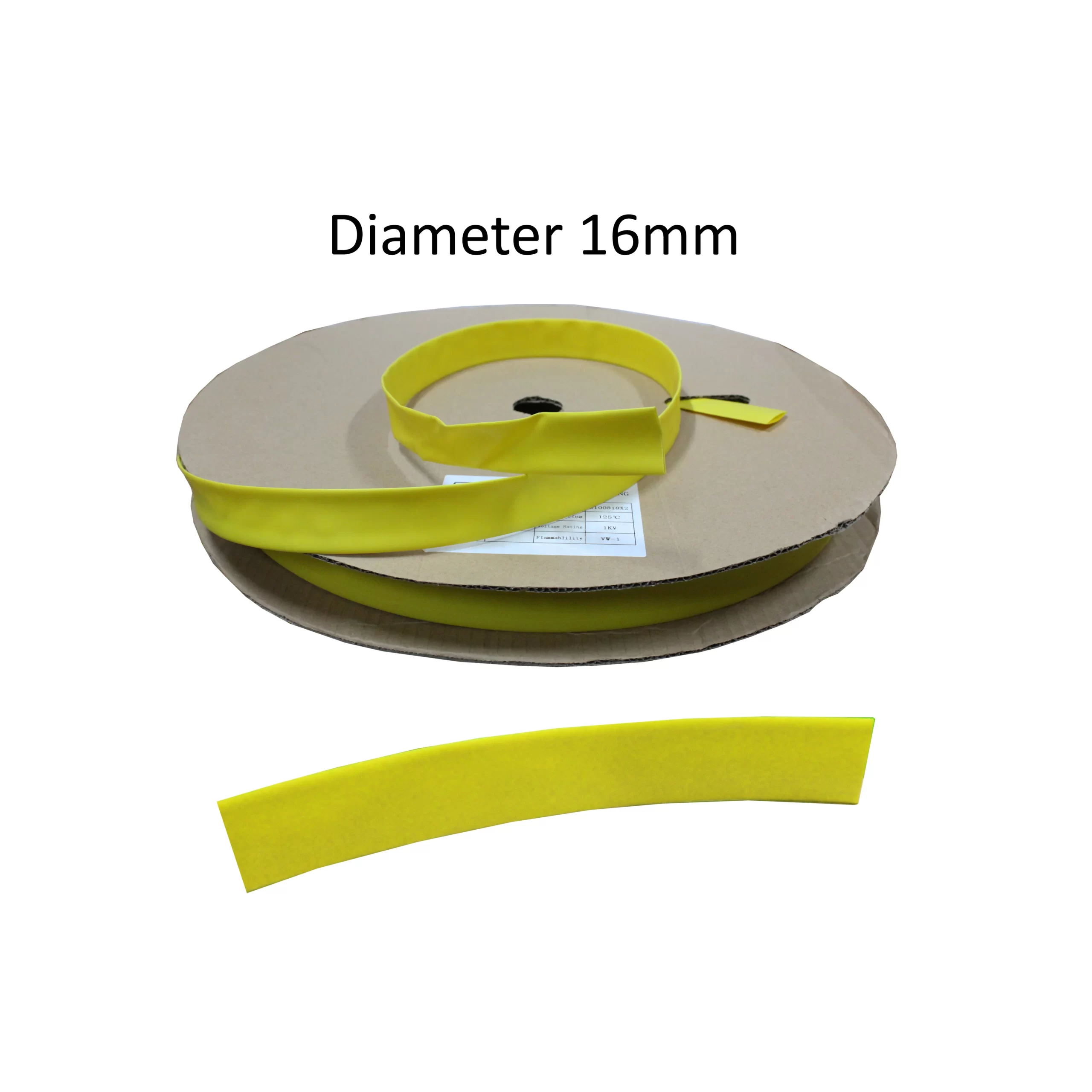 HEATSHRINK 16MM DHS-16 YELLOW