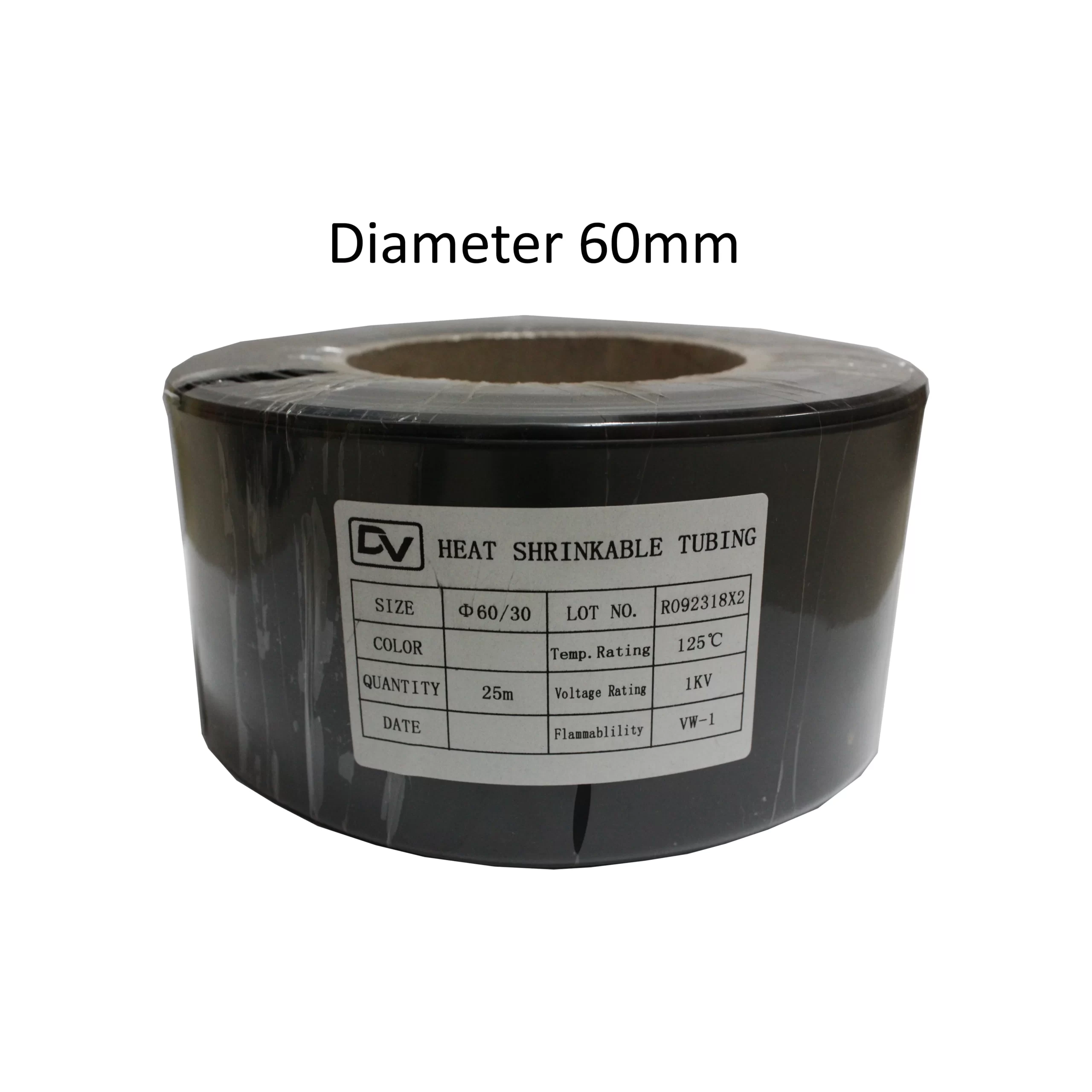 HEATSHRINK 60MM DHS-60 BLACK