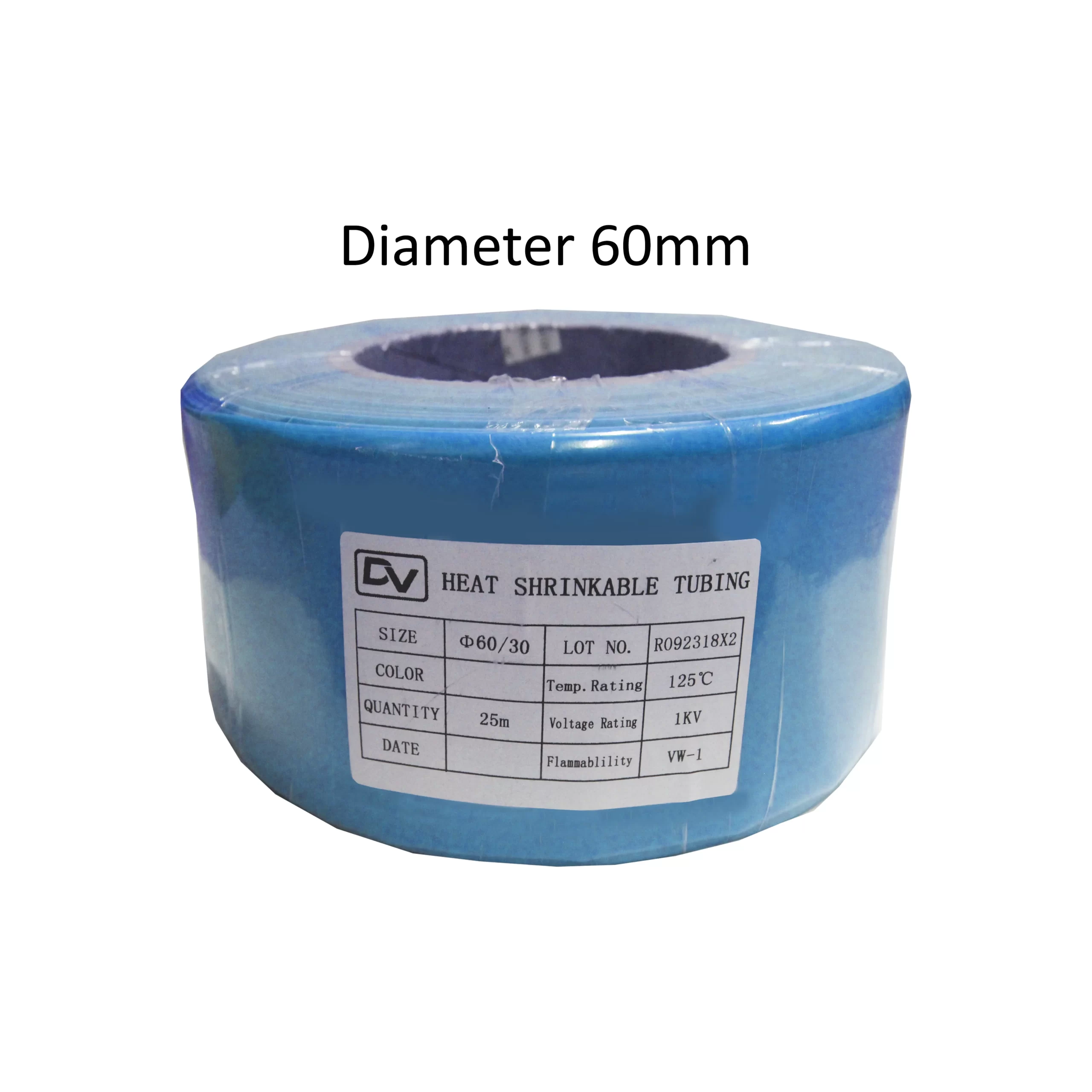 HEATSHRINK 60MM DHS-60 BLUE