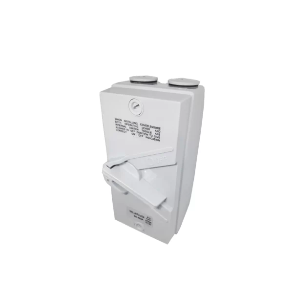 ISOLATOR SWITCH WEATHERPROOF 2P+E+N / ISW-2