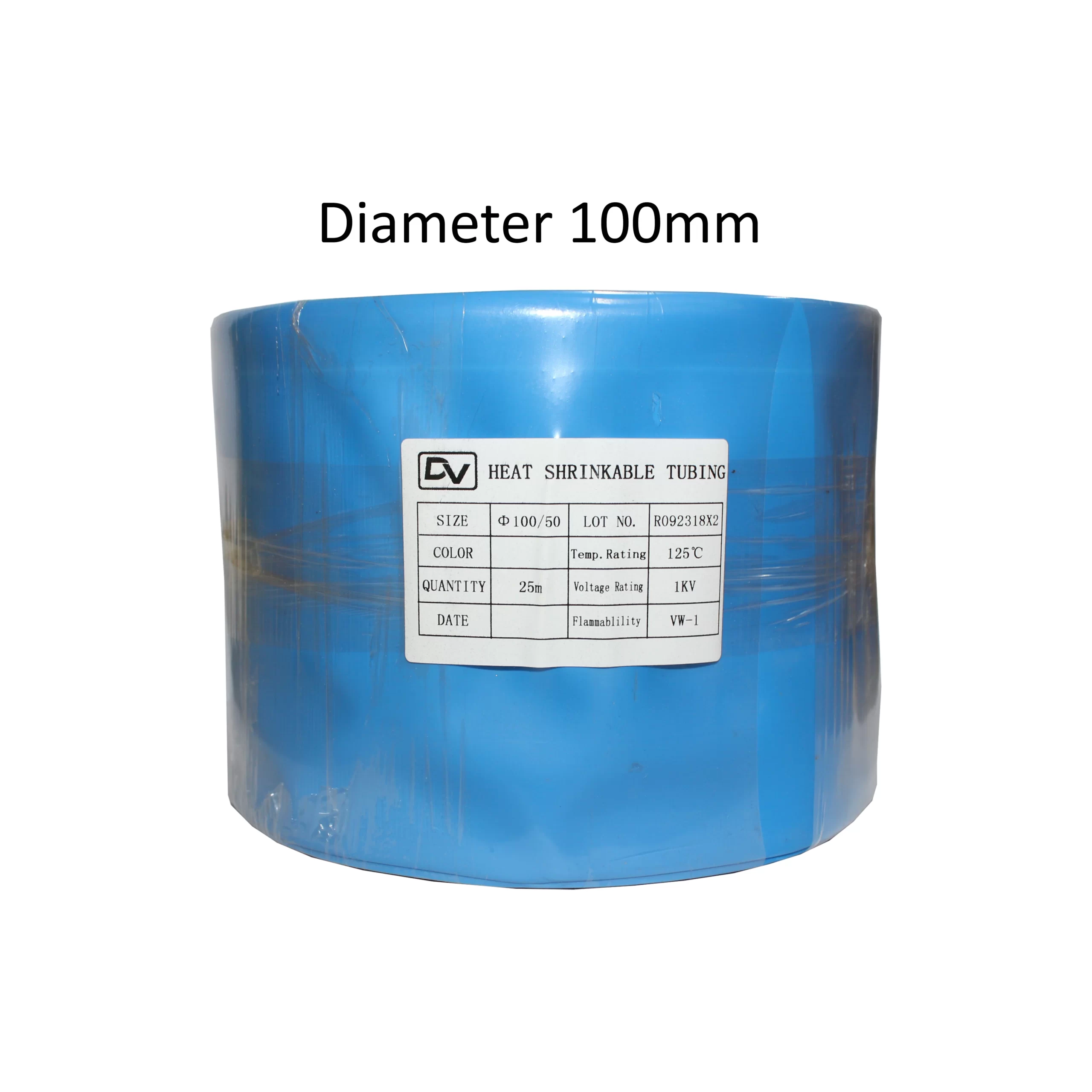 HEATSHRINK 100MM DHS-100 BLUE