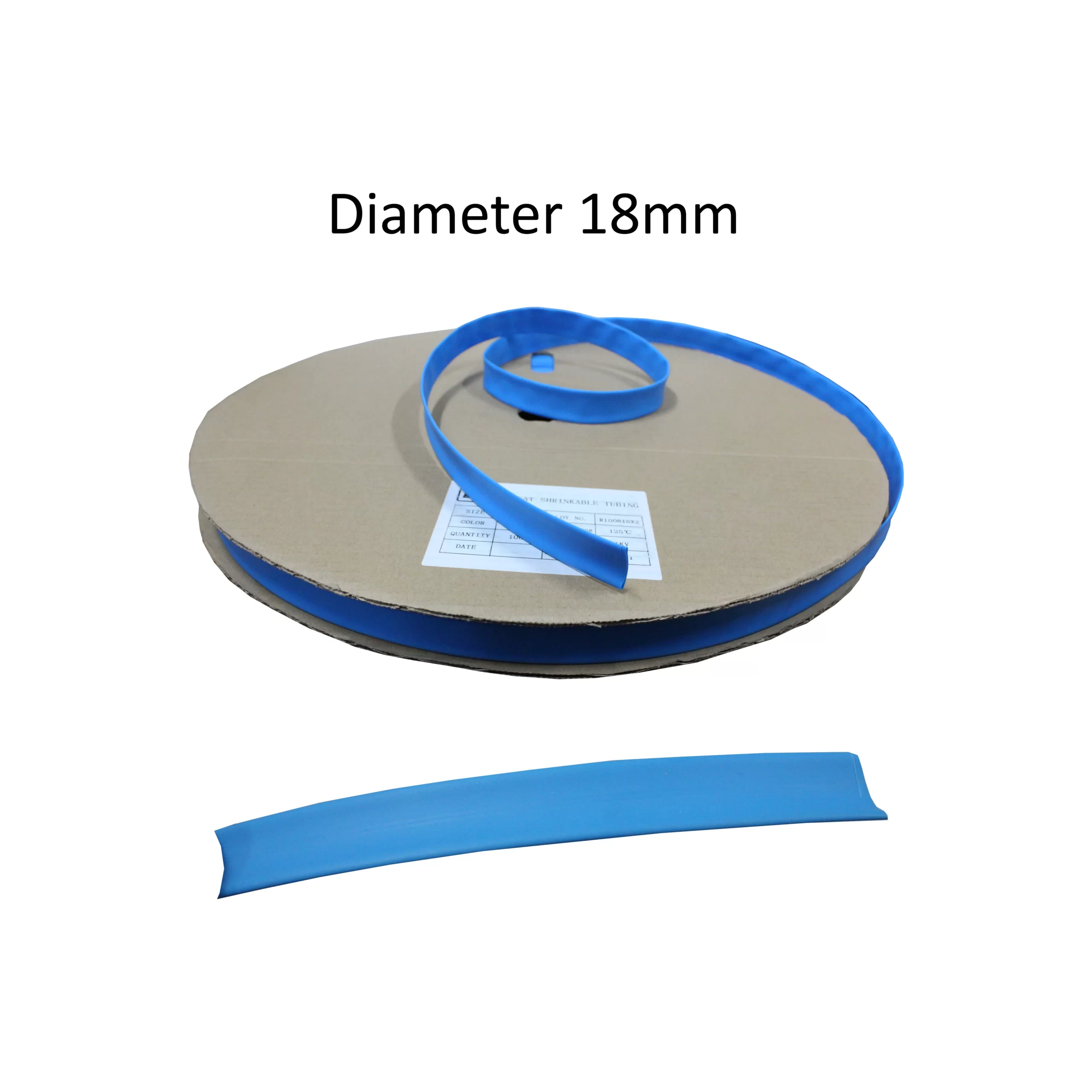 HEATSHRINK 18MM DHS-18 BLUE