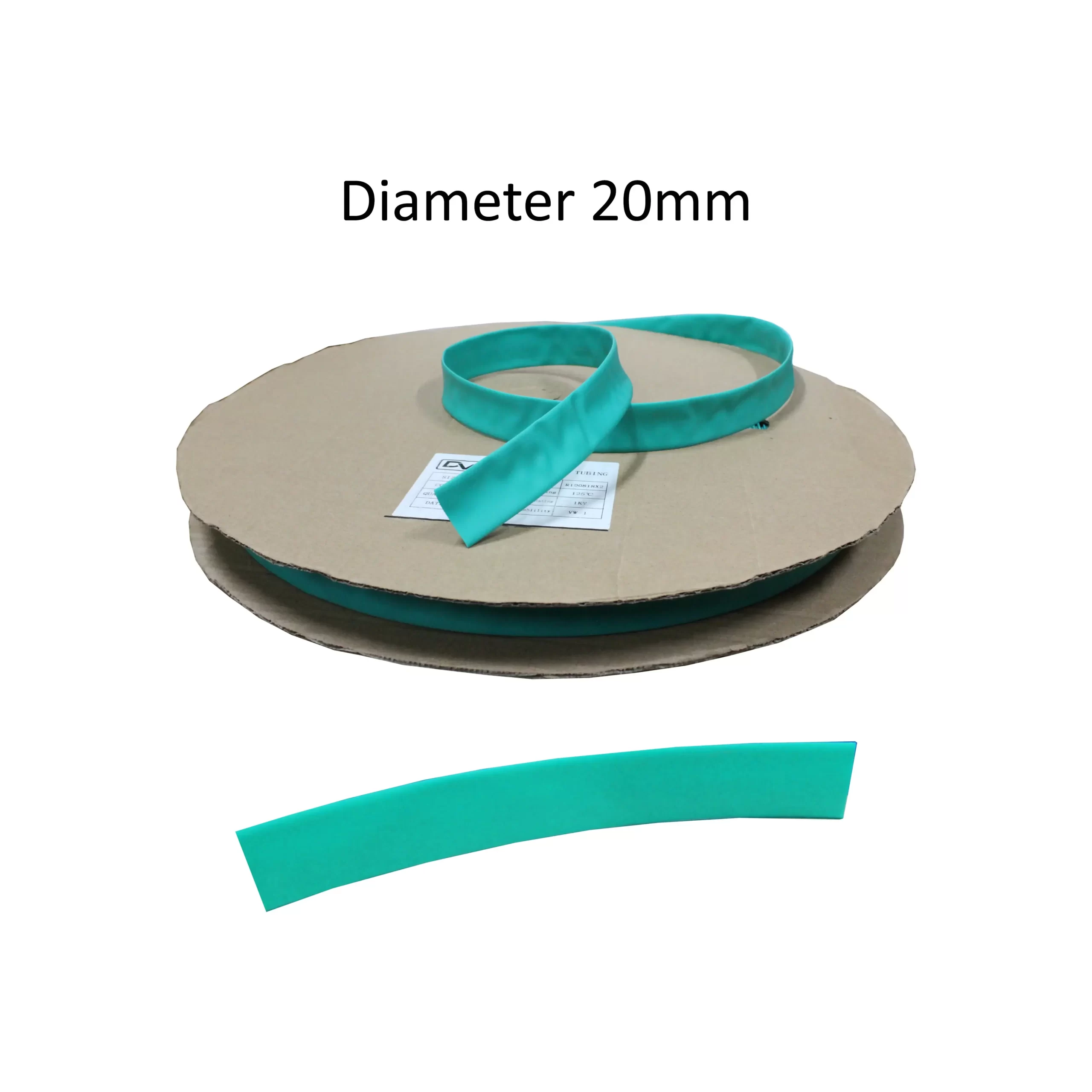 HEATSHRINK 20MM DHS-20 GREEN