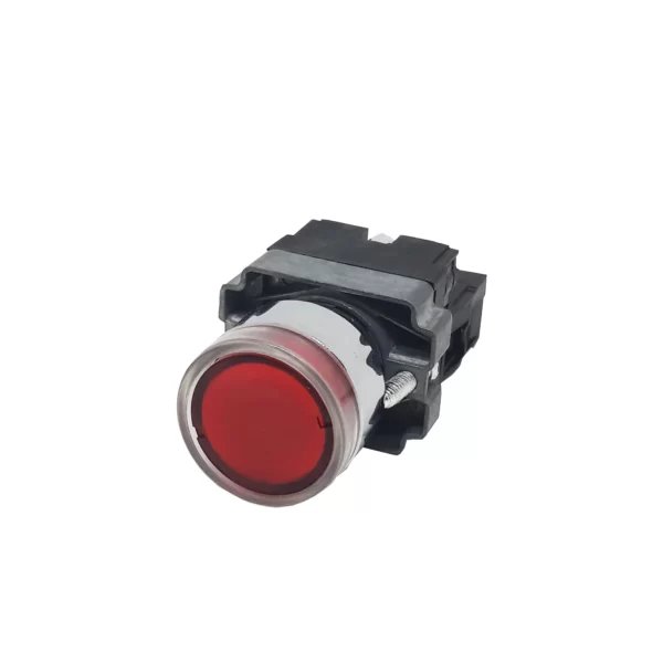 PUSH BUTTON 22MM LED METAL SERIES SPRING RETURN / XB2-BW