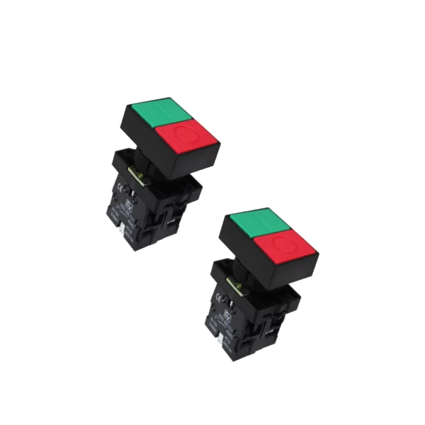 DOUBLE PUSH BUTTON 22MM SPRING RETURN / XB2-EL8325