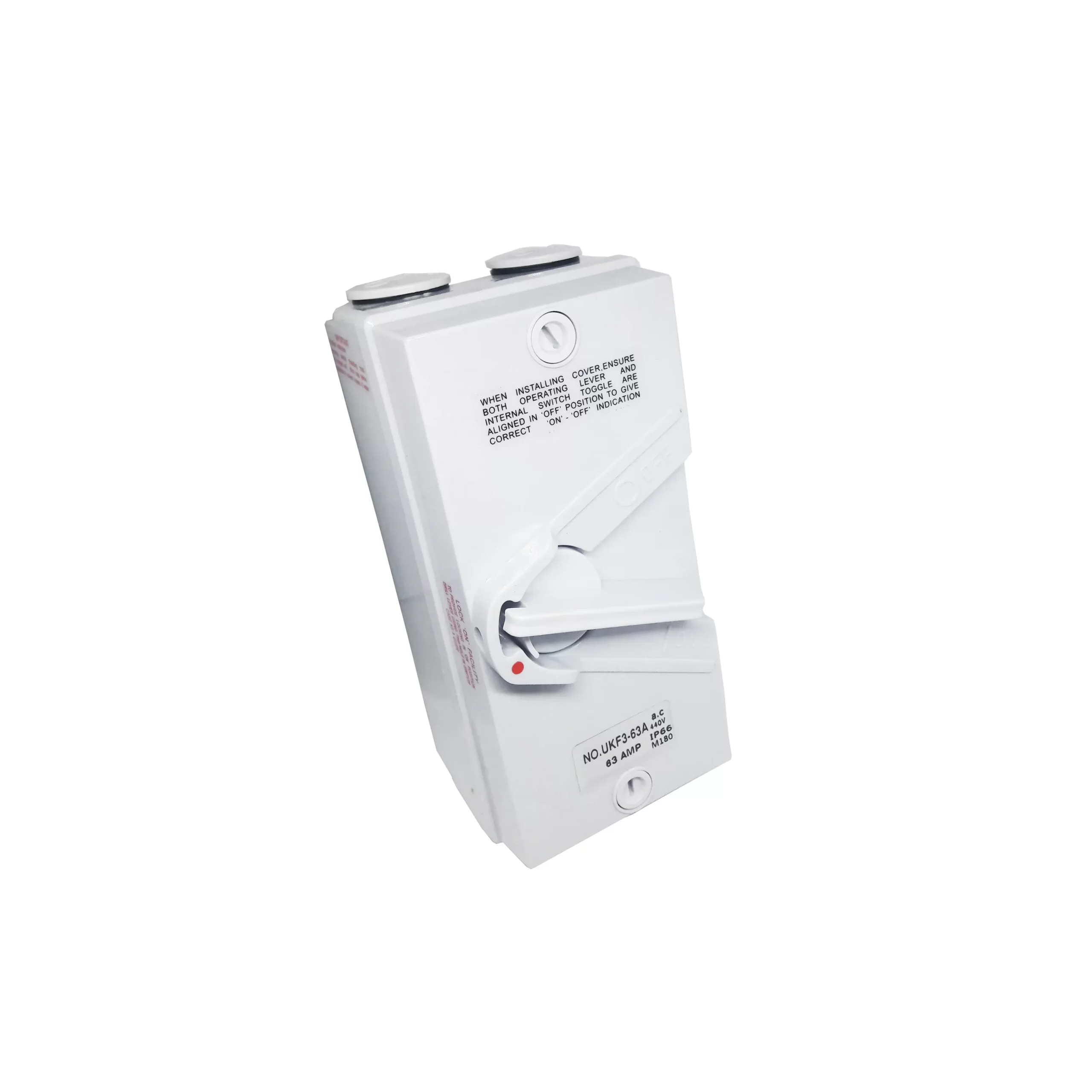 ISOLATOR SWITCH WEATHERPROOF 3P+E+N ISW-3 63A
