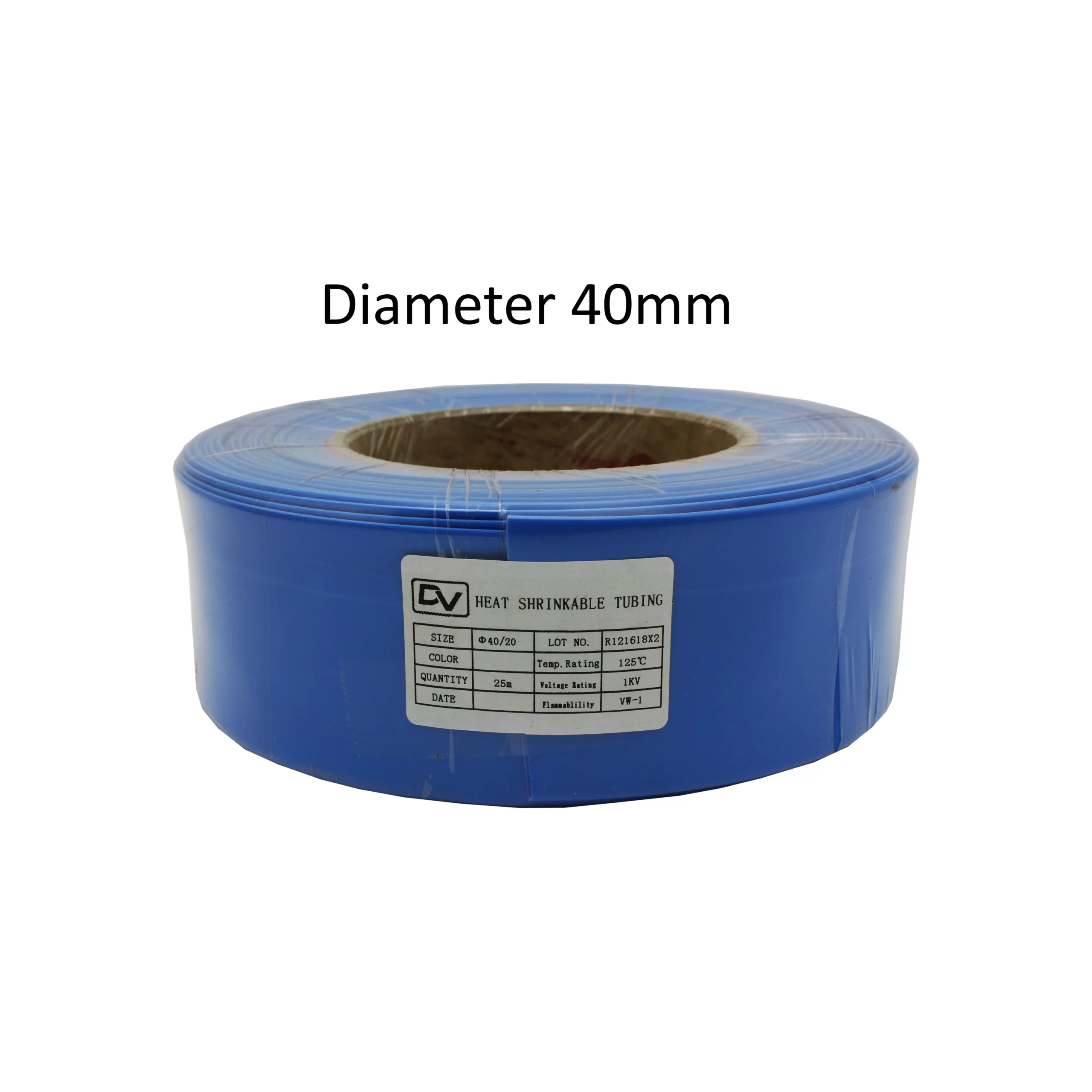 HEATSHRINK 40MM DHS-40 BLUE