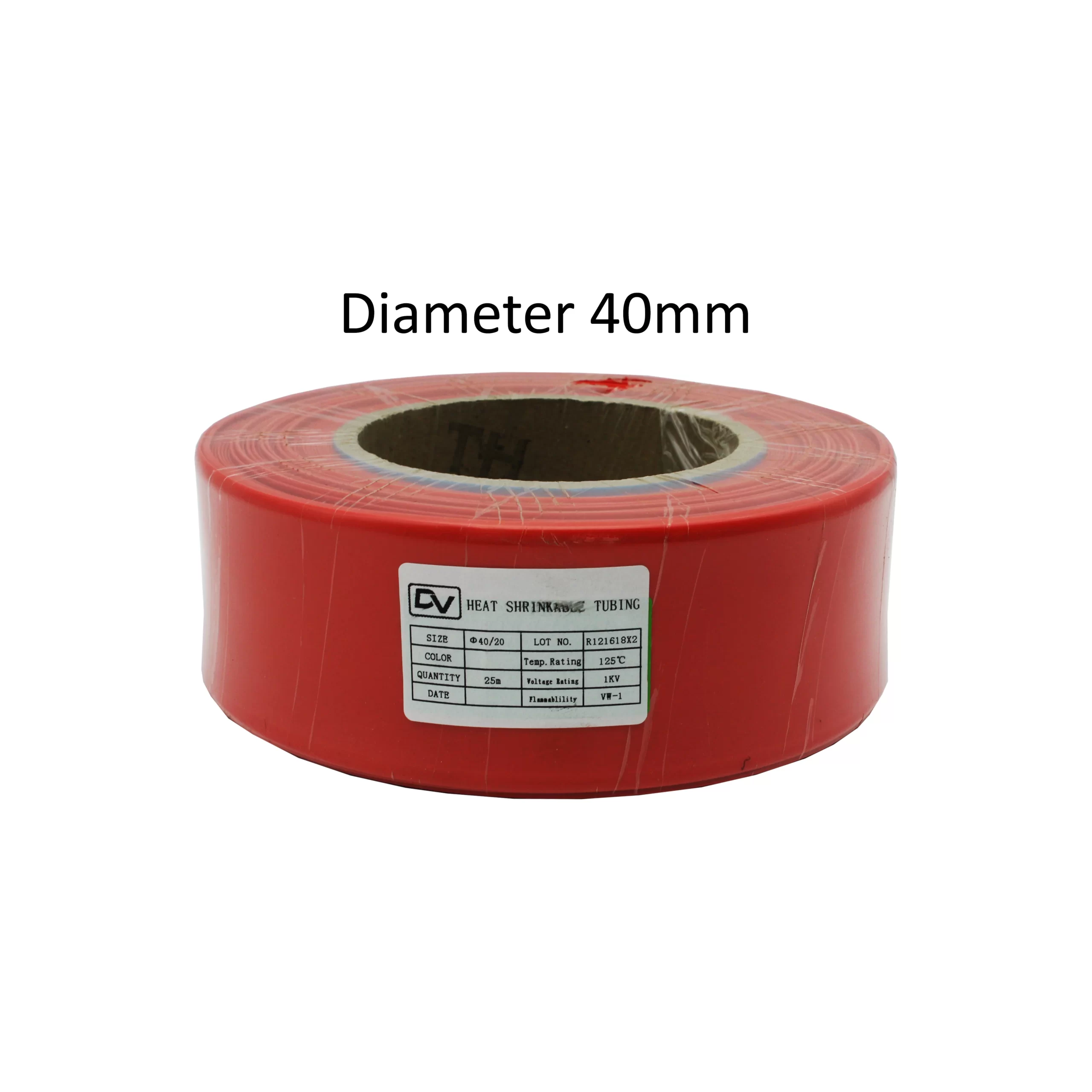 HEATSHRINK 40MM DHS-40 RED