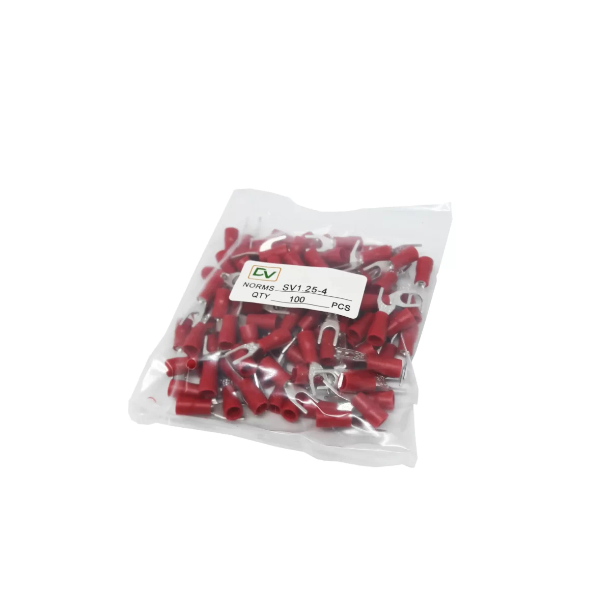 Geïsoleerde Rondstekerhuls 4mm voor draad 1,5-2,5 mm2 100 stuks klemko