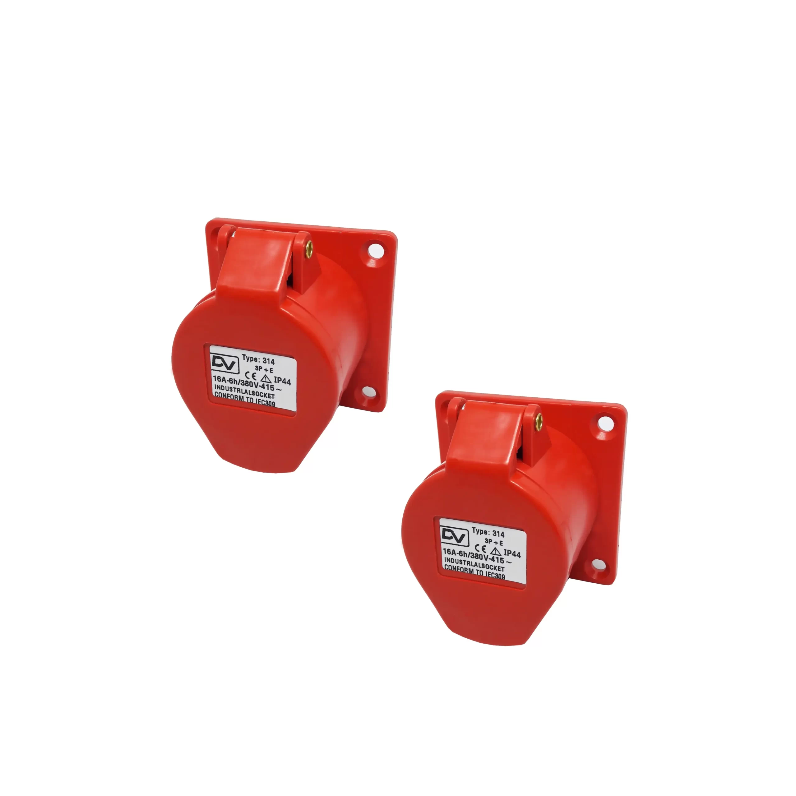 SURFACE MOUNTING SOCKET IP44 16A DSMS-16A 3P+E